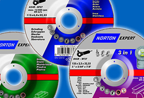  disques de tronçonnage et d’ébarbage Norton Expert 